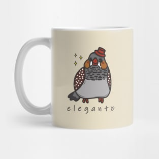 Elegant Zebra Finch Mug